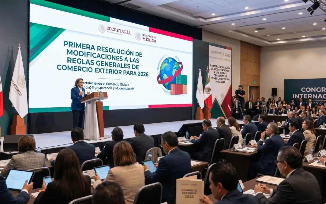 PRIMERA RESOLUCIÓN DE MODIFICACIONES A LAS REGLAS GENERALES DE COMERCIO EXTERIOR PARA 2026