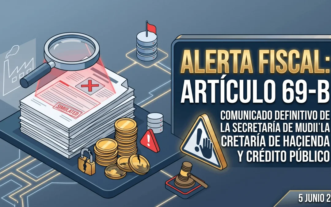 OFICIO 500 05 00 00 00 2026 15917 MEDIANTE EL CUAL SE COMUNICA LISTADO GLOBAL DEFINITIVO EN TÉRMINOS DEL ARTÍCULO 69-B, PÁRRAFO CUARTO DEL CÓDIGO FISCAL DE LA FEDERACIÓN.