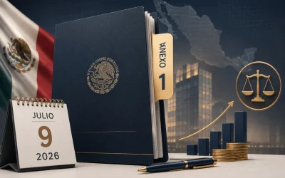 ANEXO 1 DE LA PRIMERA RESOLUCIÓN DE MODIFICACIONES A LA RESOLUCIÓN MISCELÁNEA FISCAL PARA 2026, PUBLICADA EL 9 DE JULIO DE 2026.