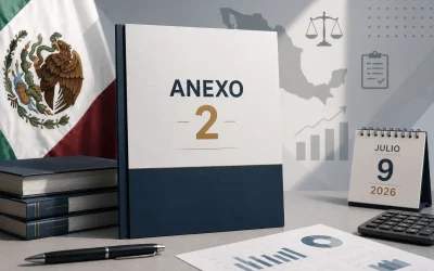 ANEXO 2 DE LA PRIMERA RESOLUCIÓN DE MODIFICACIONES A LA RESOLUCIÓN MISCELÁNEA FISCAL PARA 2026, PUBLICADA EL 9 DE JULIO DE 2026