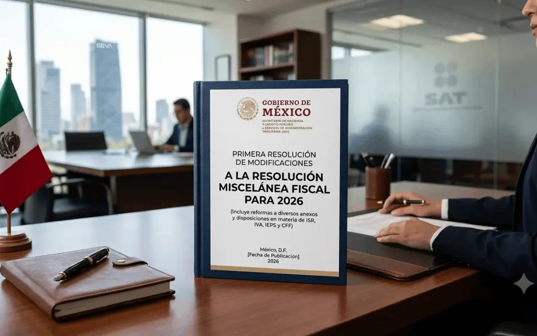 PRIMERA RESOLUCIÓN DE MODIFICACIONES A LA RESOLUCIÓN MISCELÁNEA FISCAL PARA 2026