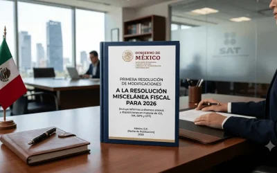 PRIMERA RESOLUCIÓN DE MODIFICACIONES A LA RESOLUCIÓN MISCELÁNEA FISCAL PARA 2026